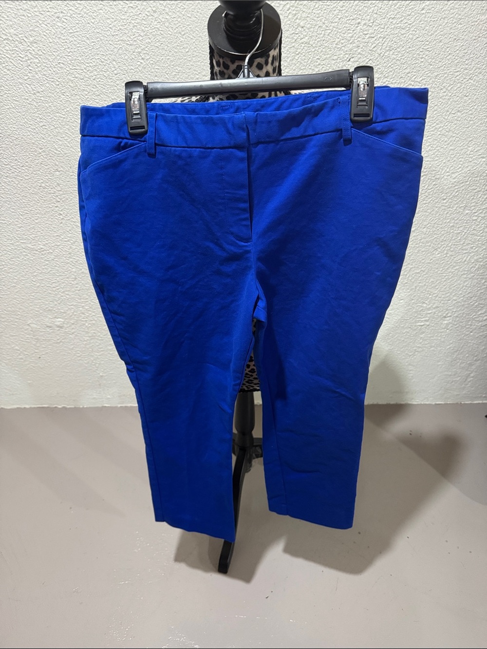 Worthington Royal Blue Cropped Pants